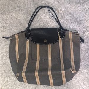 Vintage Long Champ Tote Bag